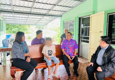 เยี่ยมบ้านนักเรียน ร่วมกับศูนย์การศึกษาพิเศษ เขตการศึกษา 6 จังหวัดลพบุรี