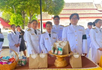 พิธีเจริญพระพุทธมนต์และทำบุญตักบาตรถวายพระราชกุศลเนื่องในโอกาสพระราชพิธีมหามงคลเฉลิมพระชนมพรรษา 4 รอบ สมเด็จพระนางเจ้าฯ พระบรมราชินี 3 มิถุนายน 2569