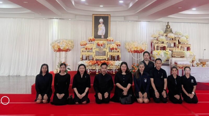 จังหวัดลพบุรีจัดพิธีบำเพ็ญกุศลสวดพระอภิธรรม อุทิศถวายพระกุศลแด่ สมเด็จพระเจ้าลูกเธอ เจ้าฟ้าพัชรกิติยาภา นเรนทิราเทพยวดี กรมหลวงราชสาริณีสิริพัชร มหาวัชรราชธิดา เพื่อน้อมรำลึกในพระกรุณาธิคุณอันหาที่สุดมิได้ พร้อมกันทุกพื้นที่ทั้ง 11 อำเภอ